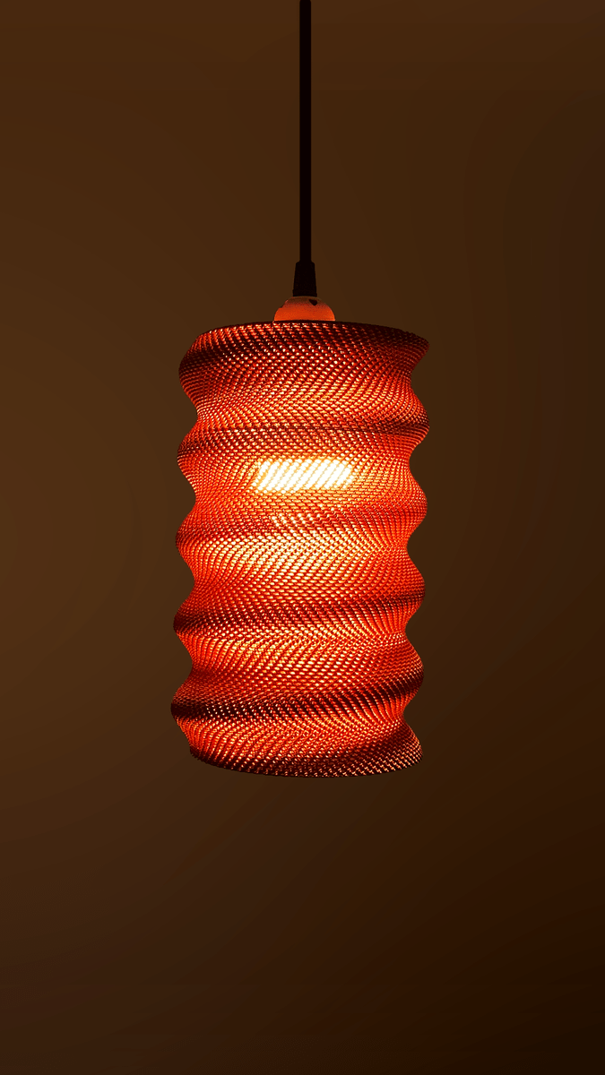 Springy Adaptive Lampshade - OzFDM