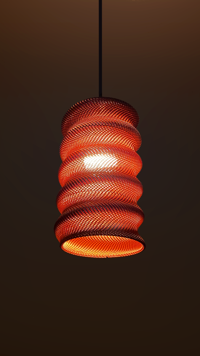 Springy Adaptive Lampshade