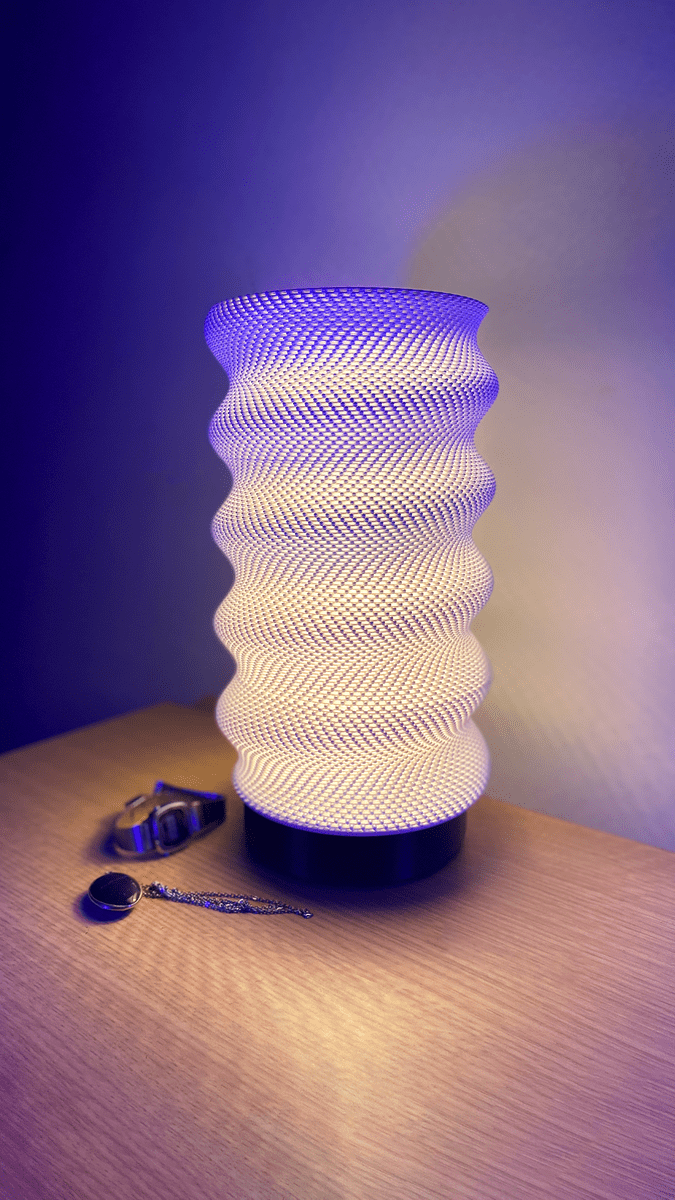 Springy Adaptive Lampshade - OzFDM