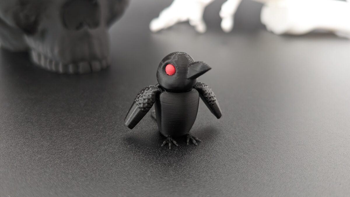 Raven - Articulated Keychain Figure - OzFDM