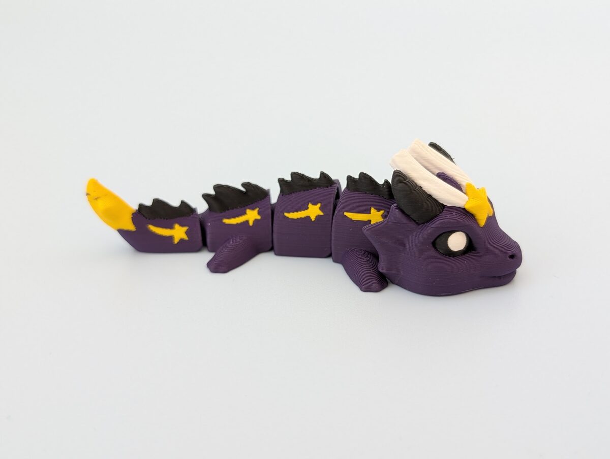 Starlight Dragon - Articulated Figure Keychain - OzFDM