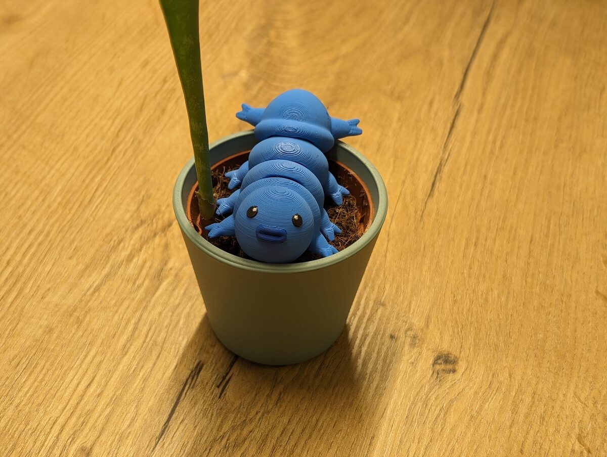 Tardigrade - Articulated Figure Keychain - OzFDM