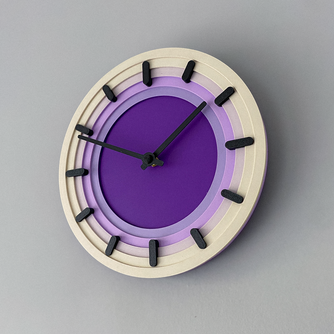 Topo Wall Clock