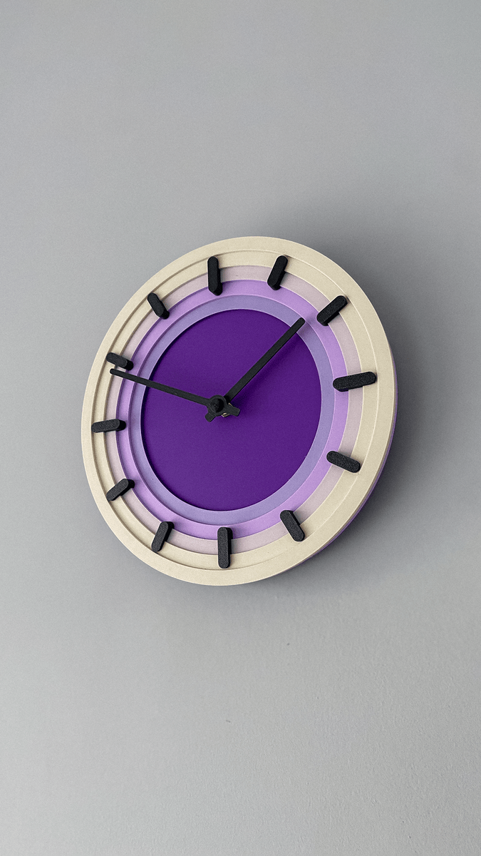 Topo Wall Clock - OzFDM