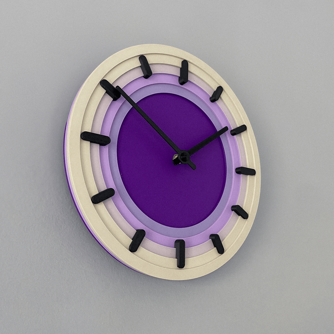 Topo Wall Clock - OzFDM