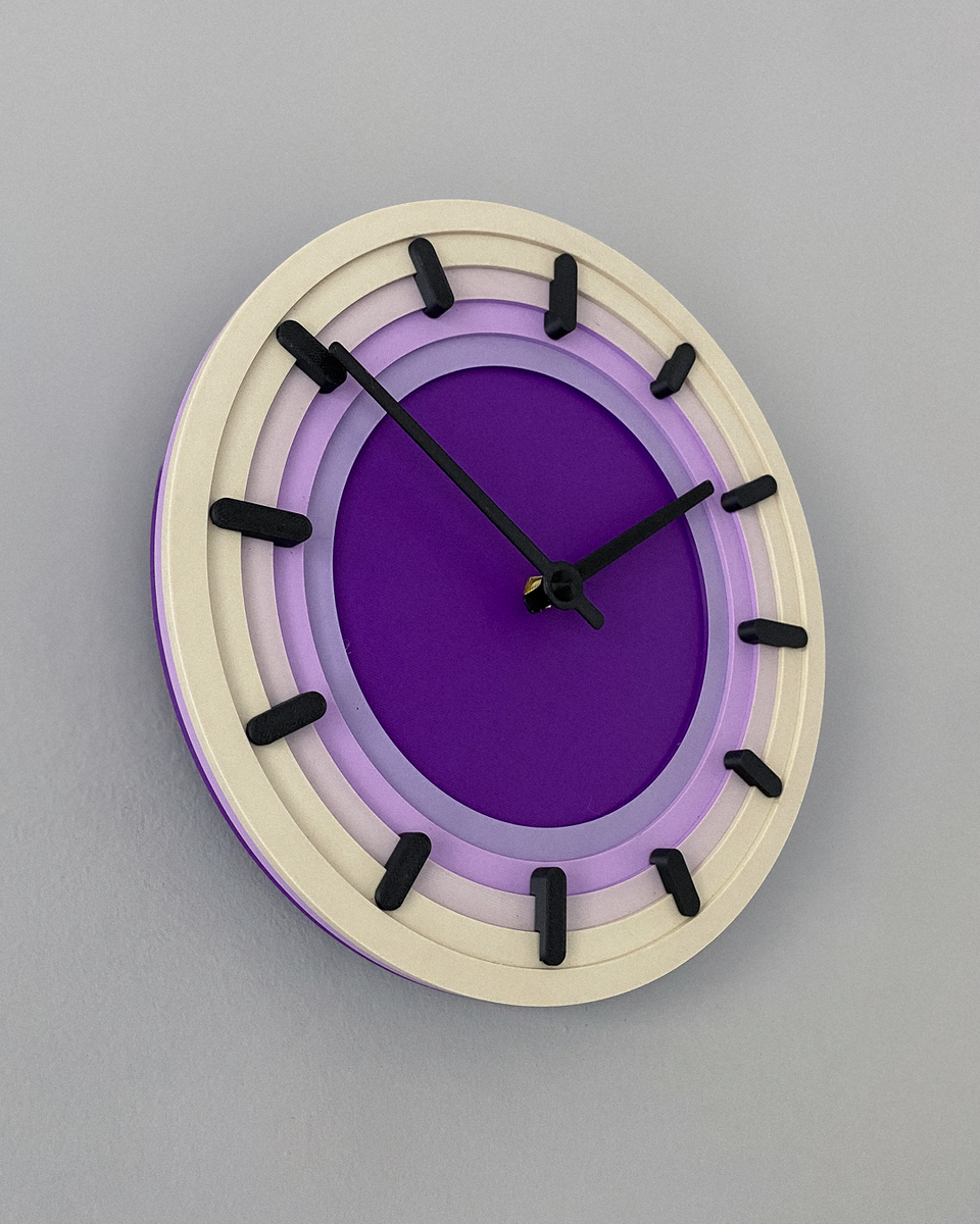 Topo Wall Clock
