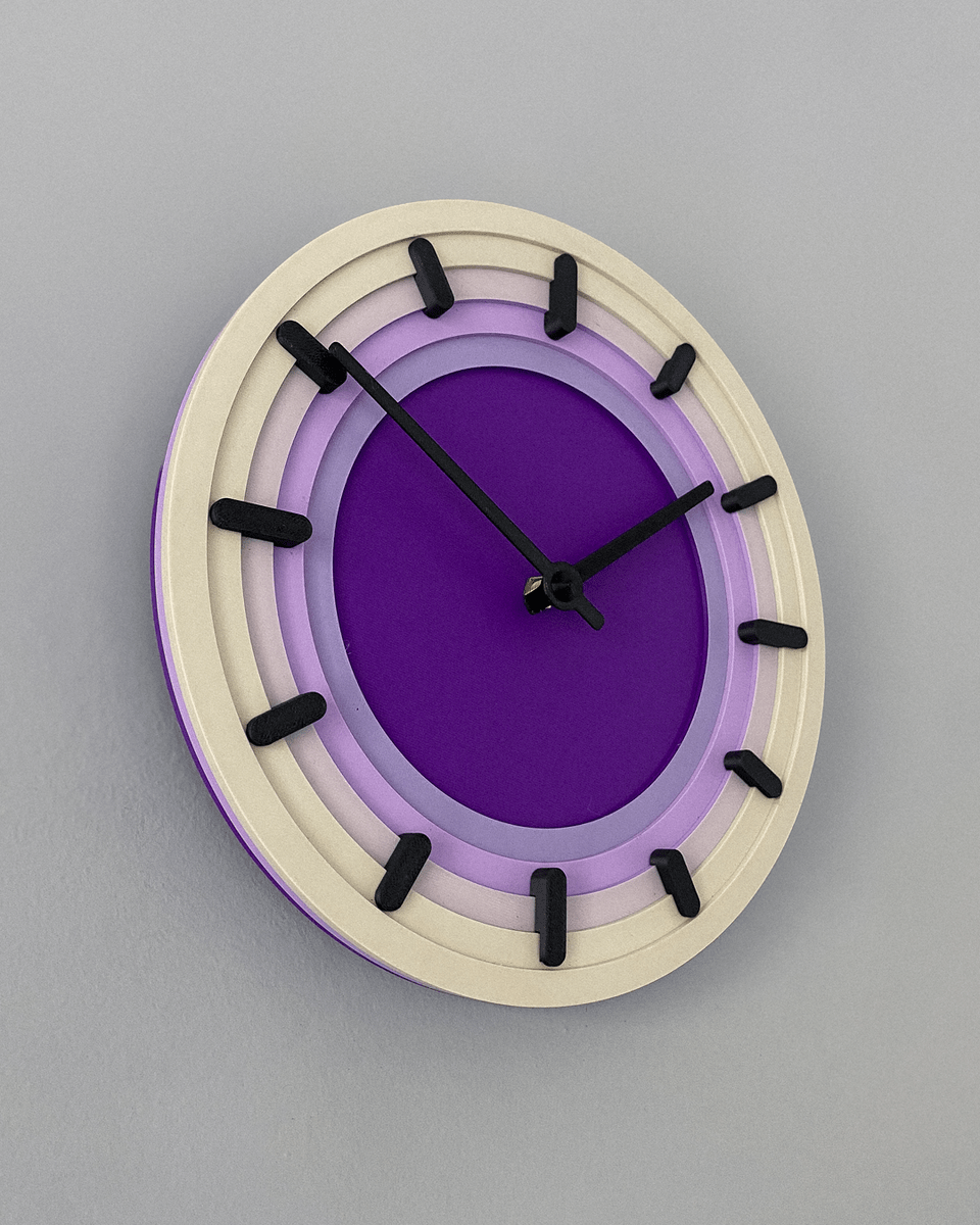 Topo Wall Clock - OzFDM