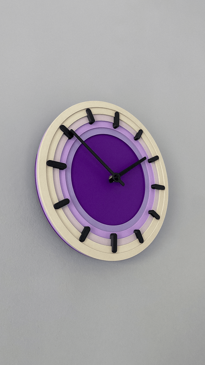 Topo Wall Clock - OzFDM