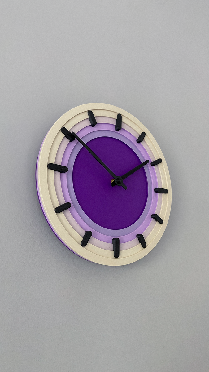 Topo Wall Clock
