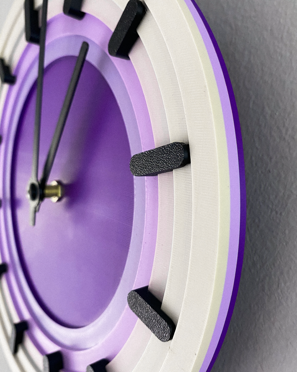 Topo Wall Clock