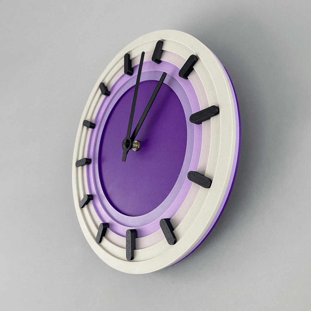 Topo Wall Clock - OzFDM