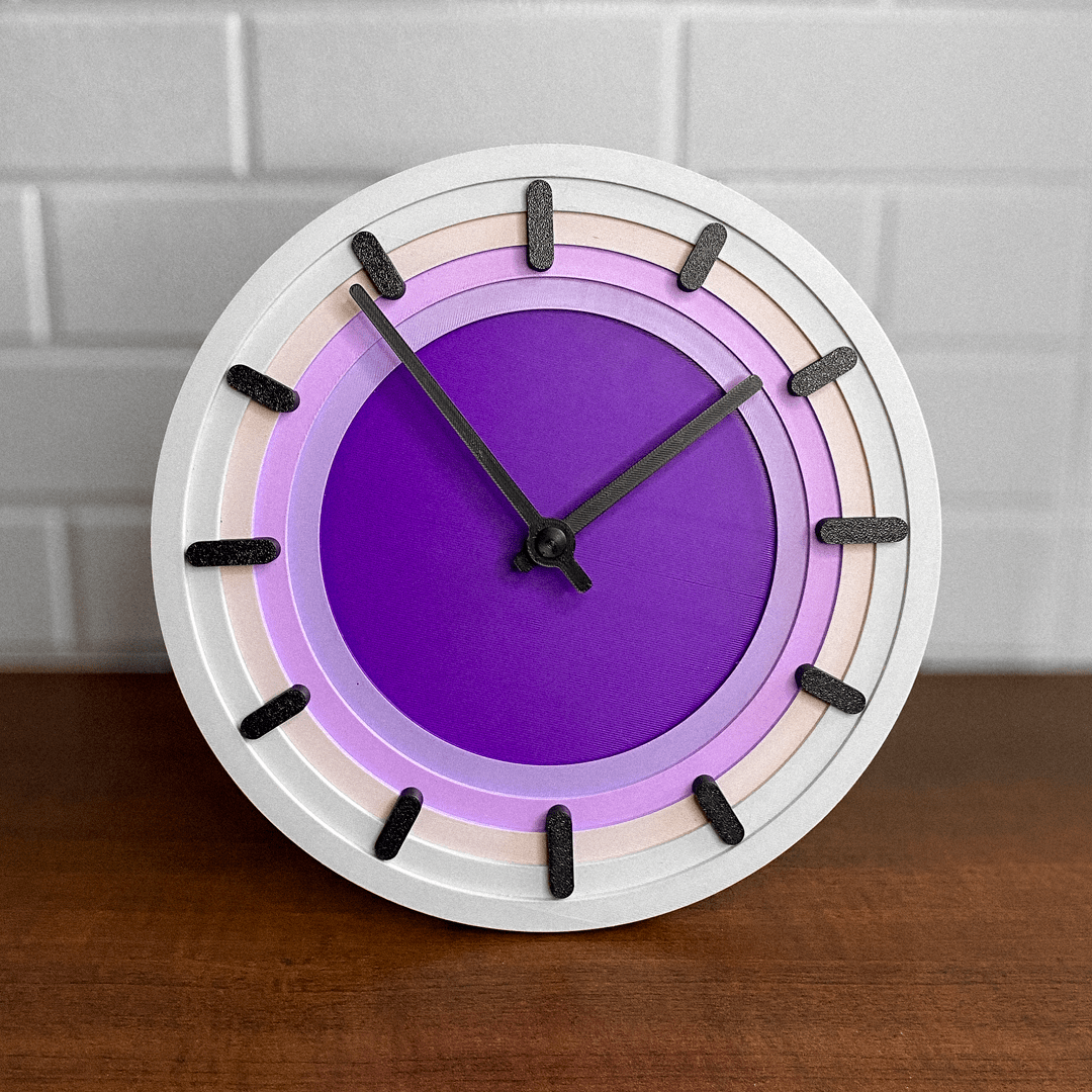 Topo Wall Clock - OzFDM