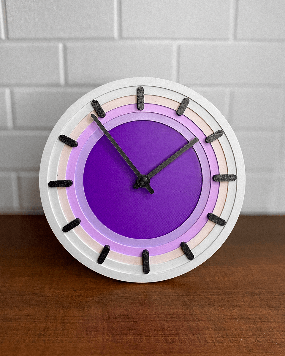 Topo Wall Clock - OzFDM