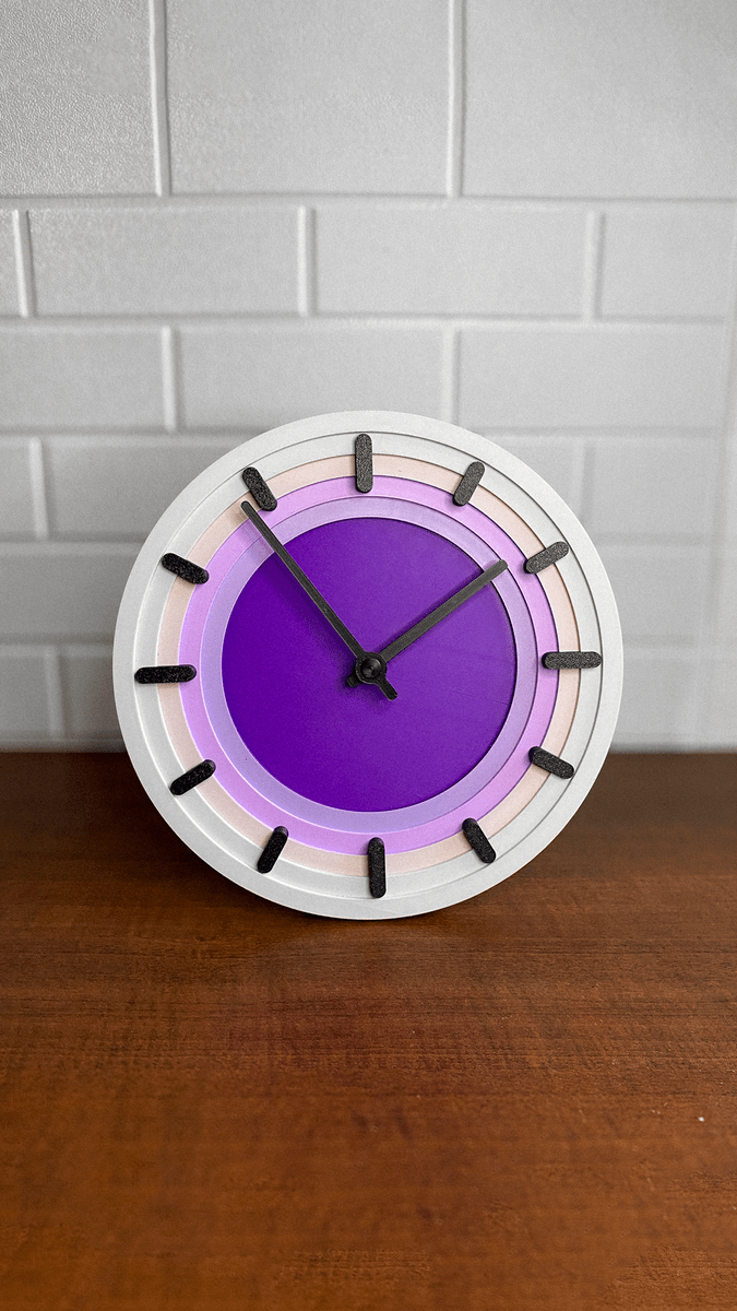 Topo Wall Clock - OzFDM