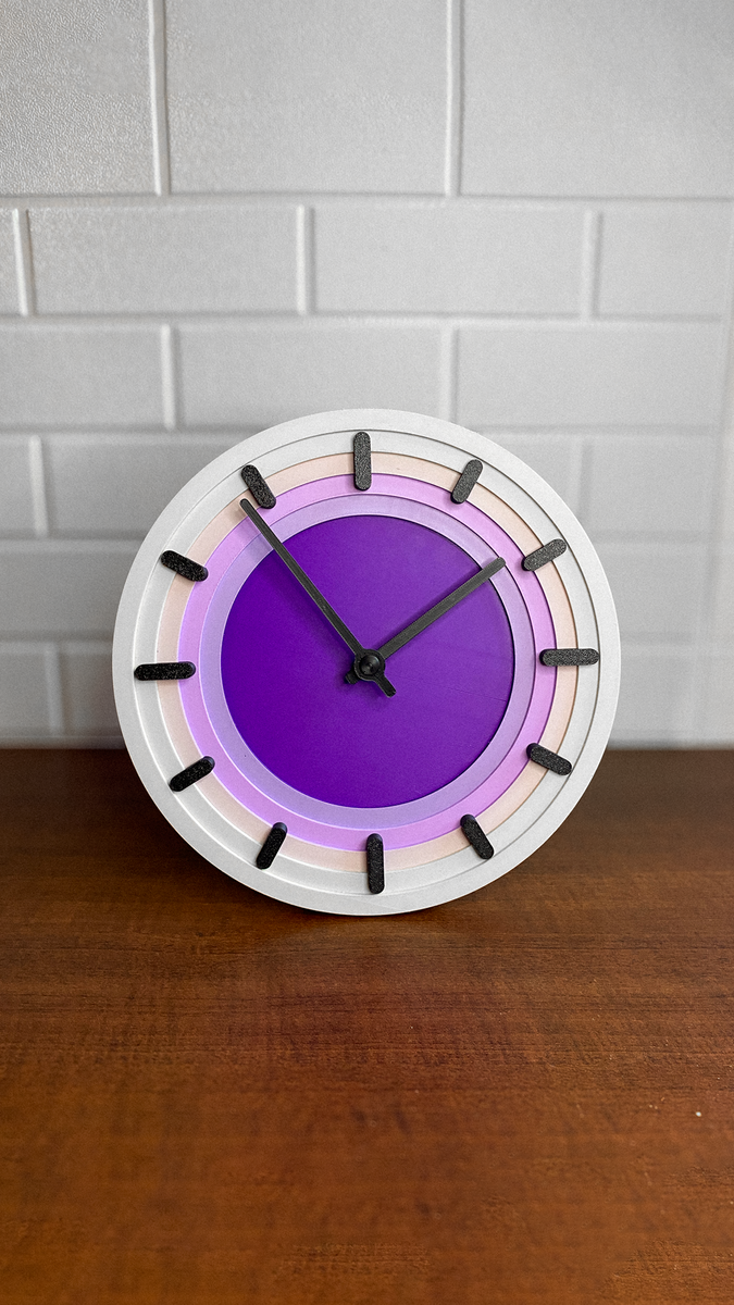 Topo Wall Clock