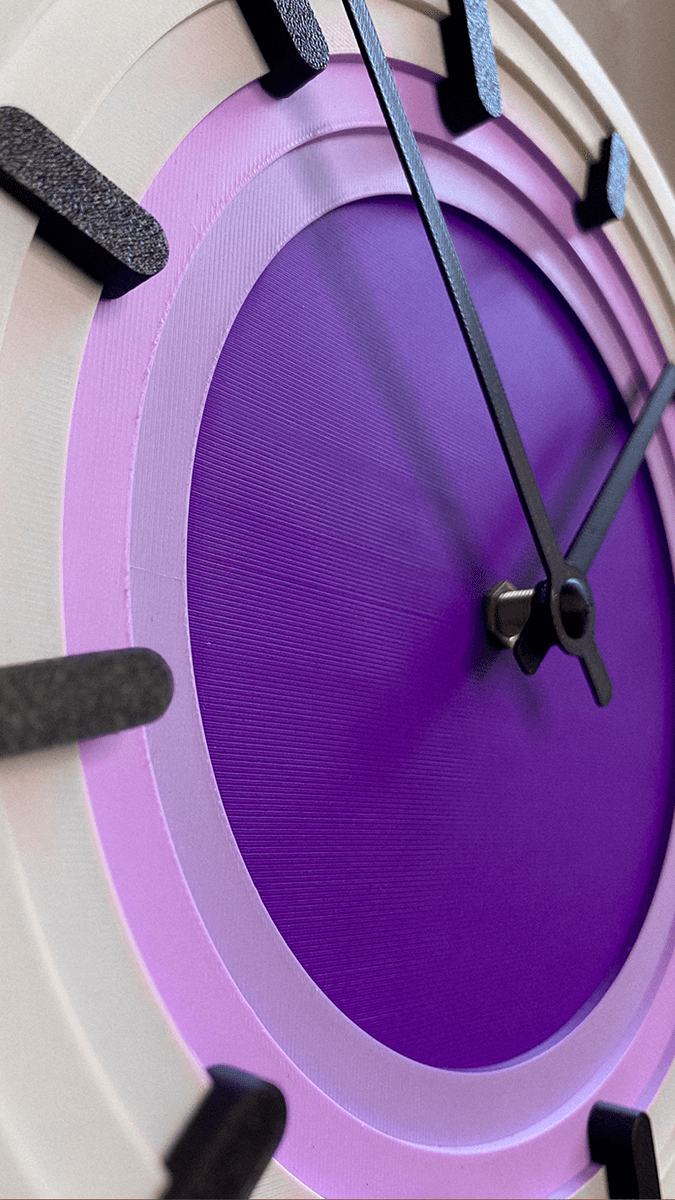 Topo Wall Clock - OzFDM