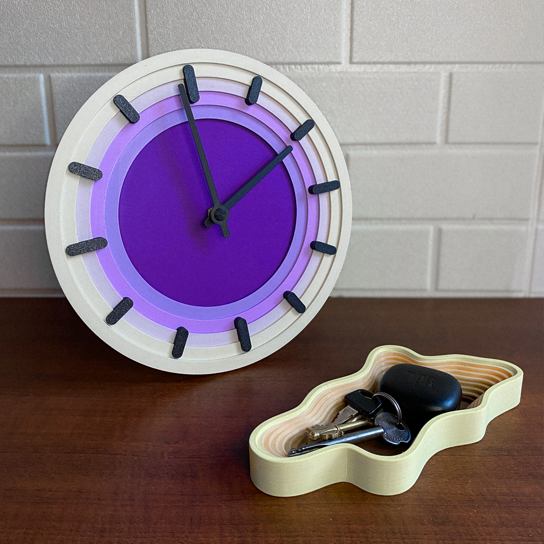 Topo Wall Clock