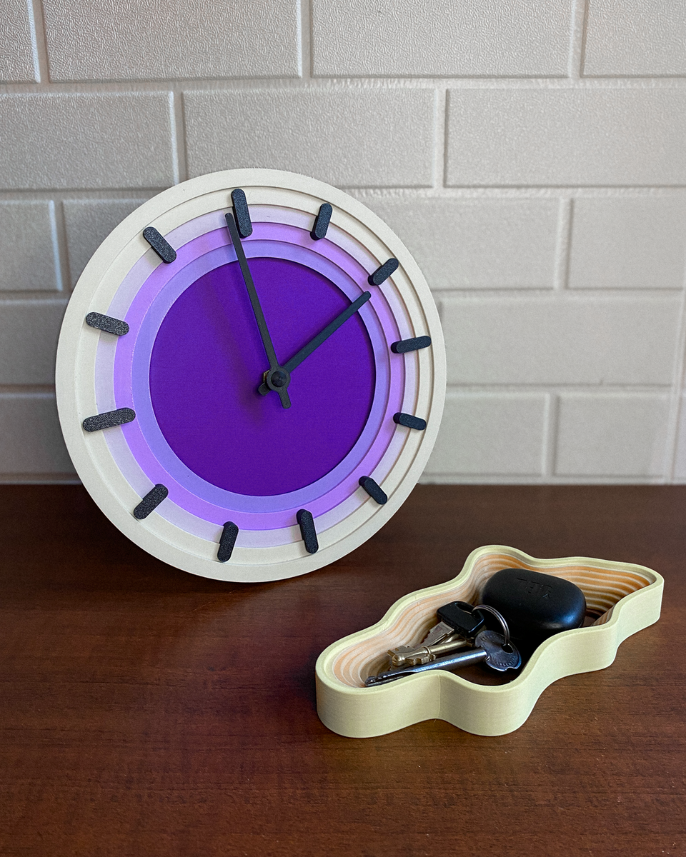 Topo Wall Clock