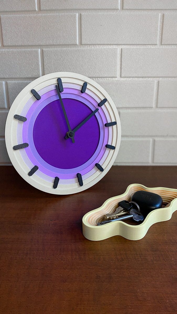 Topo Wall Clock