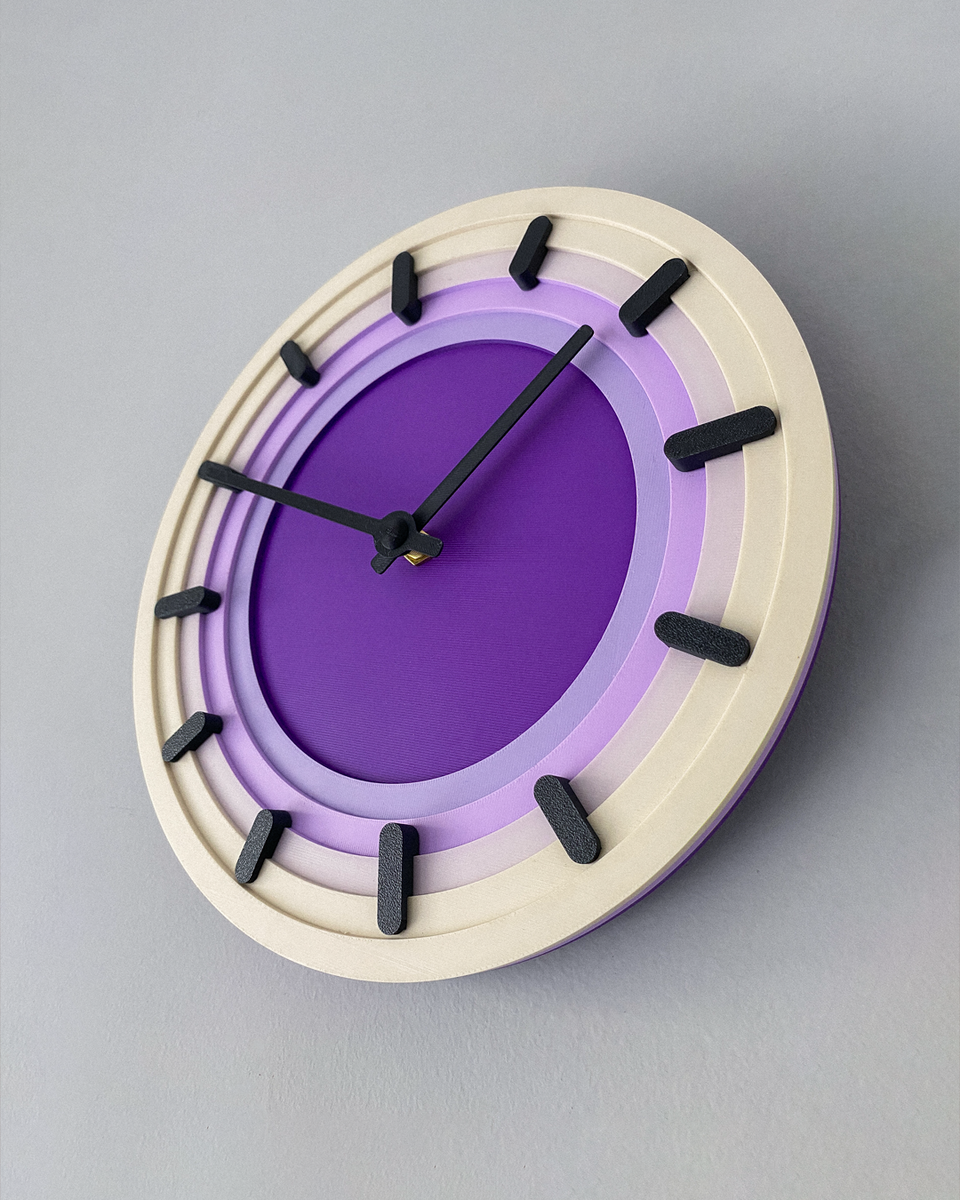 Topo Wall Clock