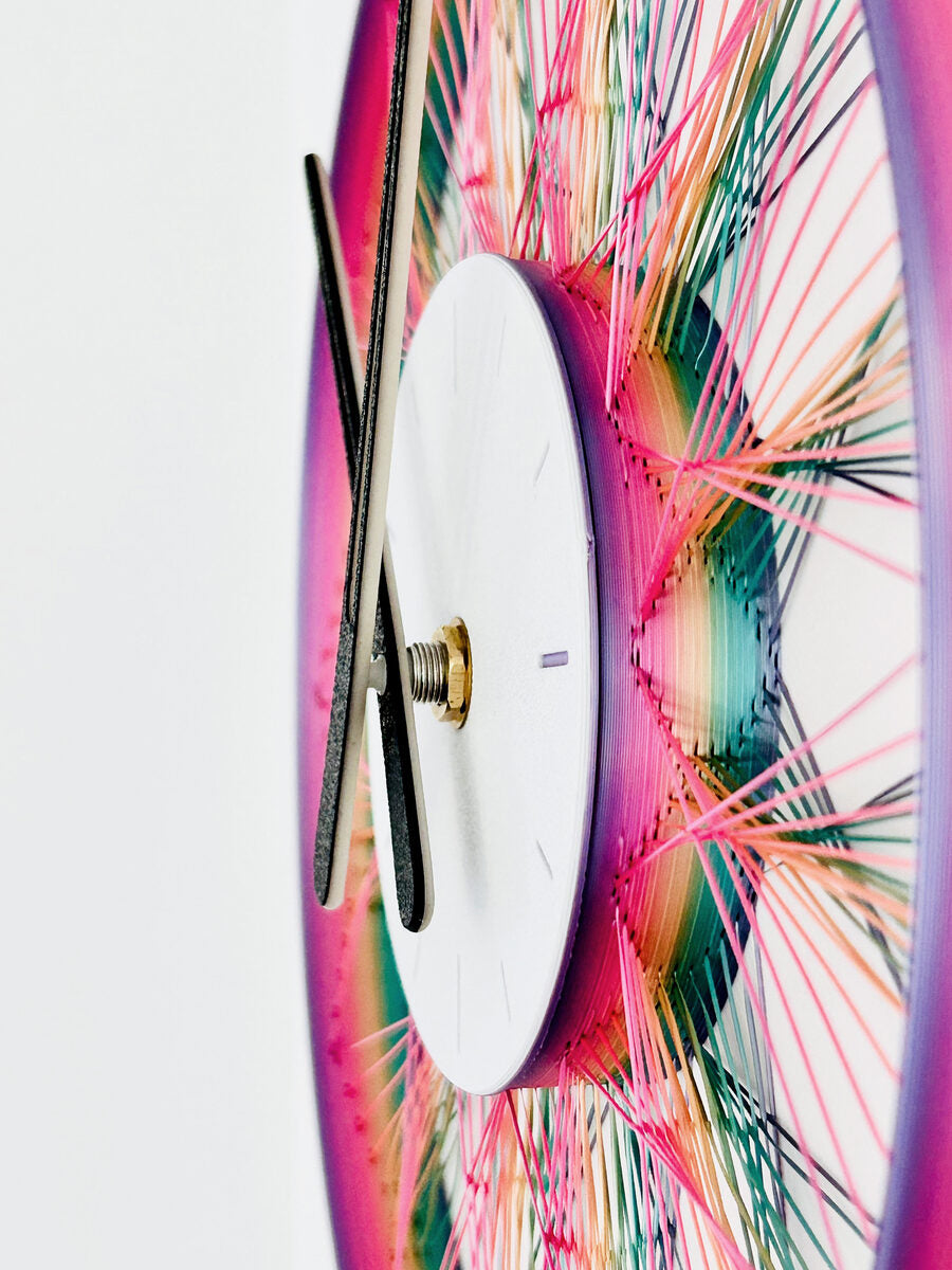 Trama | String Art Wall Clock