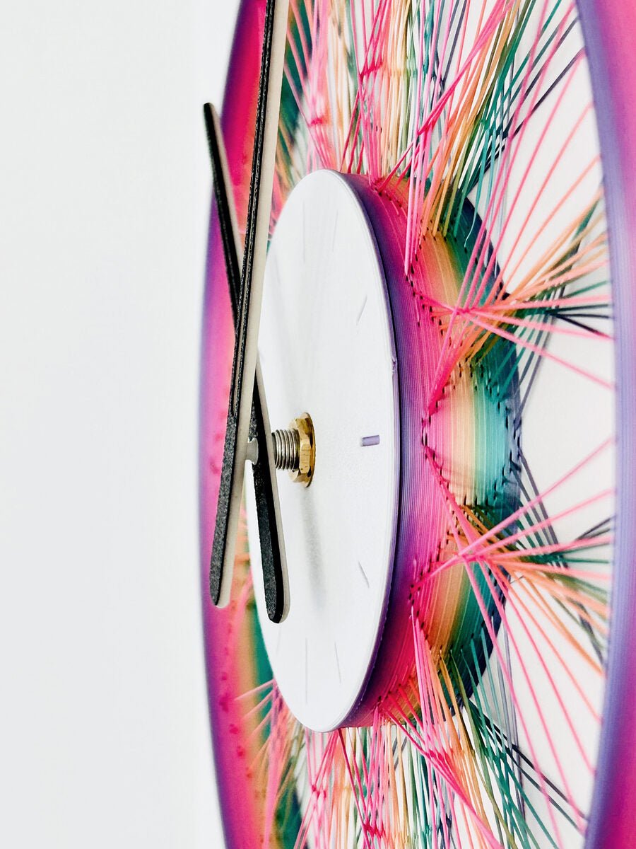 Trama | String Art Wall Clock - OzFDM
