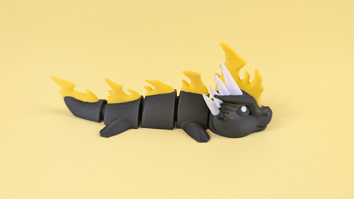 Tunder Dragon - Articulated Figure Keychain