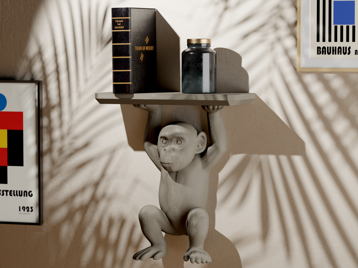 Primate Perch Shelf