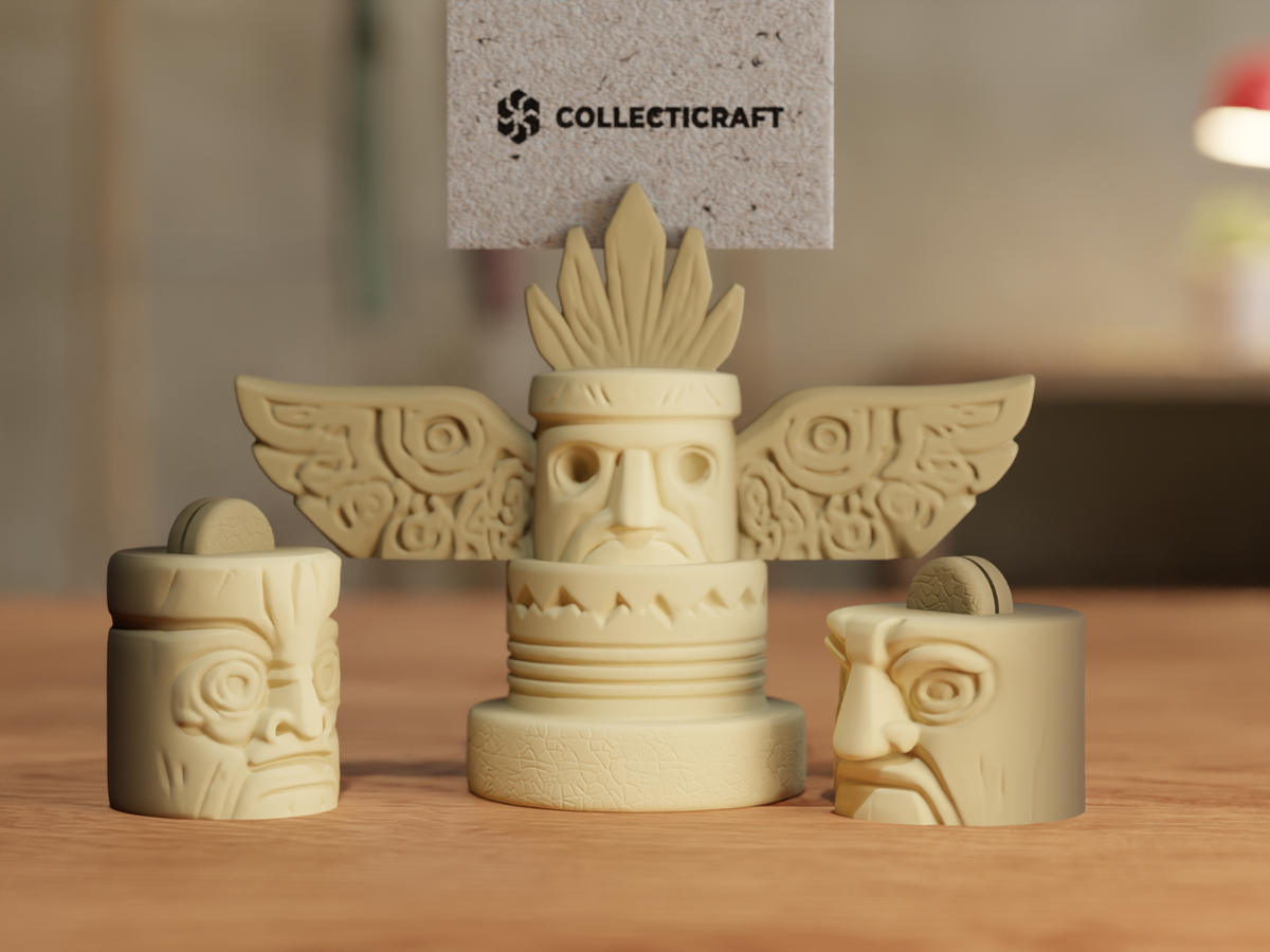 Totem Card & Photo Display