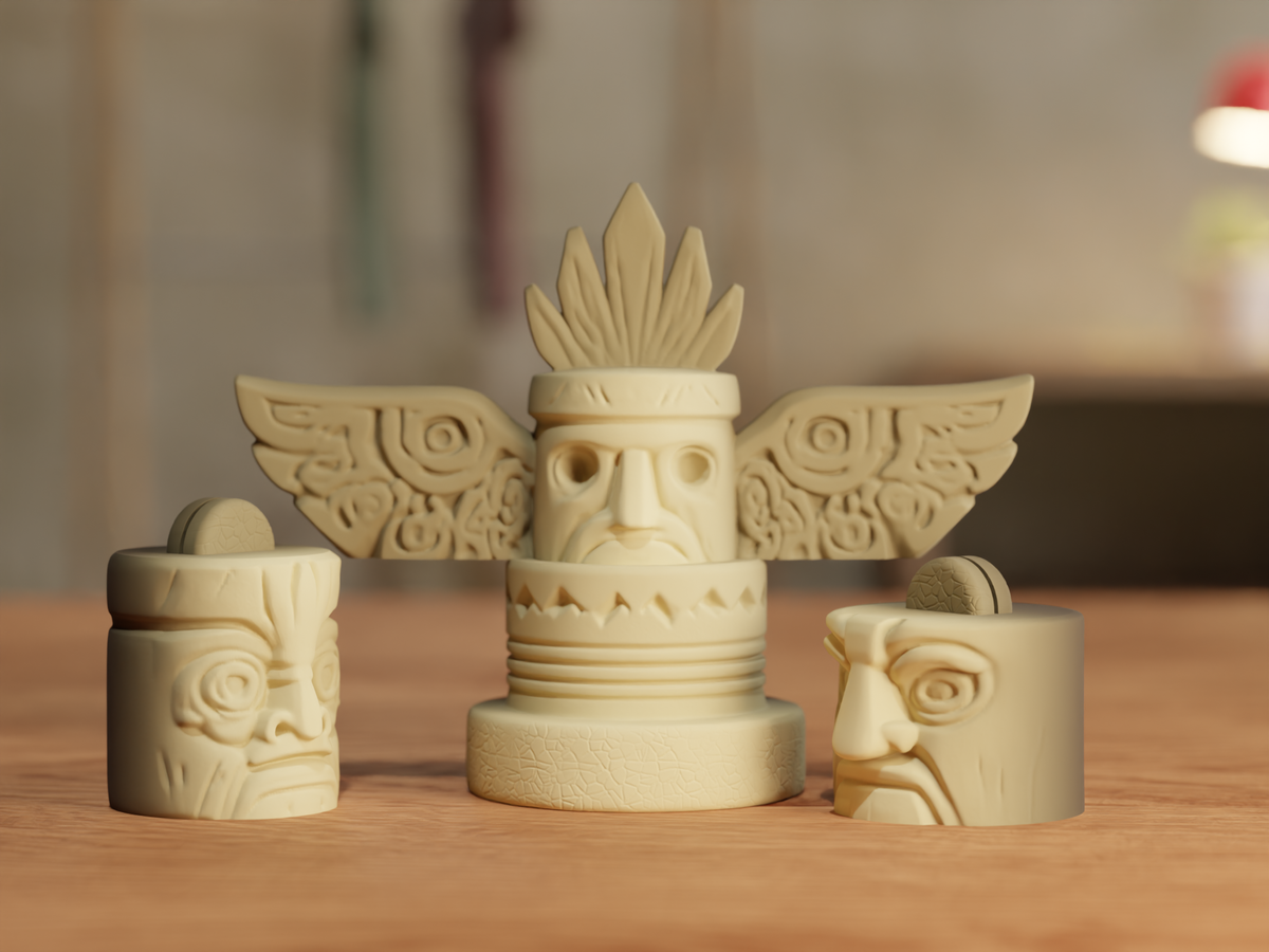 Totem Card & Photo Display