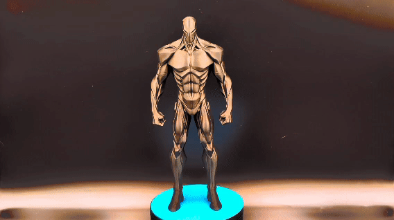 Null Sentinel - Male Anatomy Sculpture