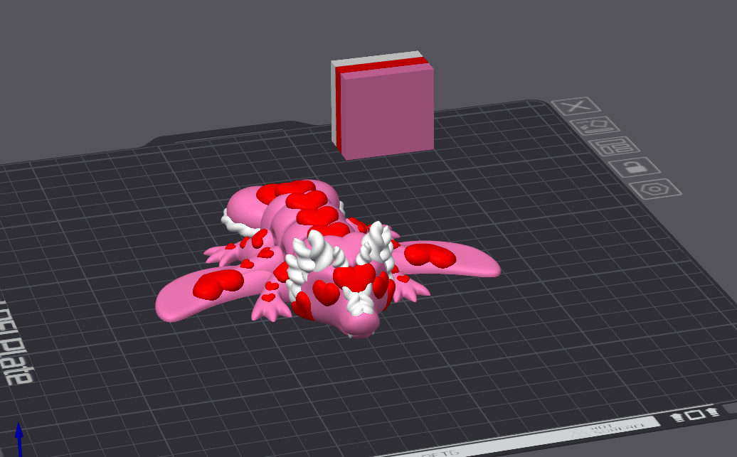 Valentine Dragon - Articulated Figure