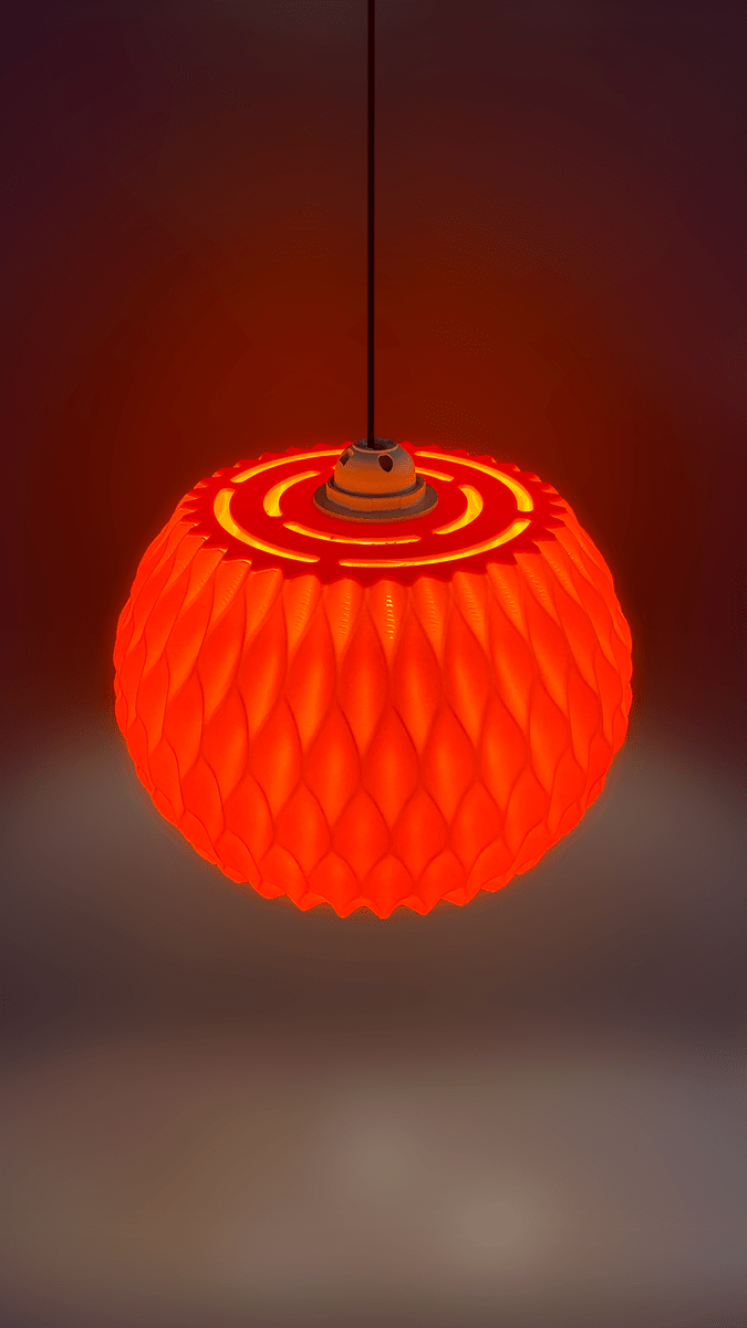 Wavy Pendant Lamp - OzFDM