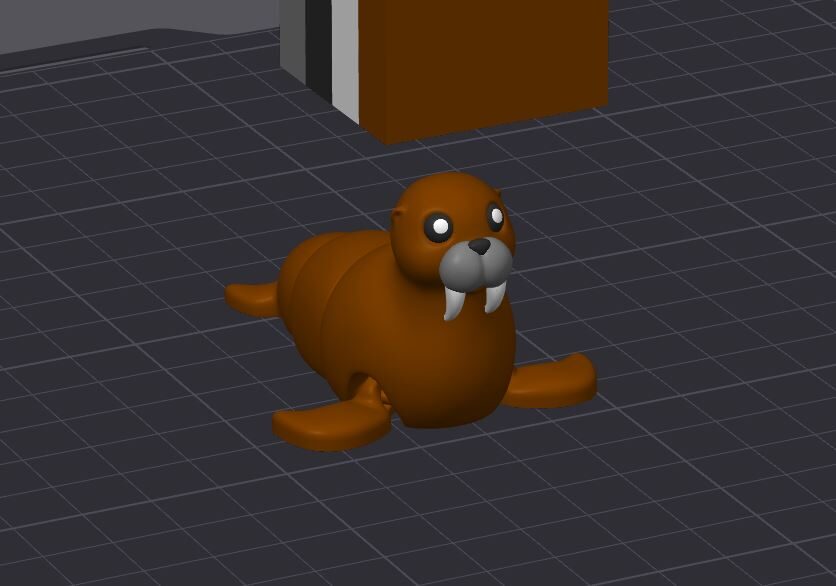 Walrus & Seal - Articulated Keychain Figure