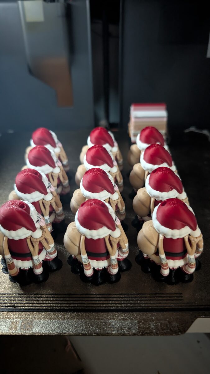Santa Claus Christmas Ornament - OzFDM