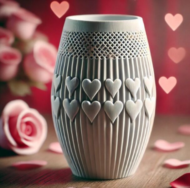 Elegant Valentine’s Vase - OzFDM
