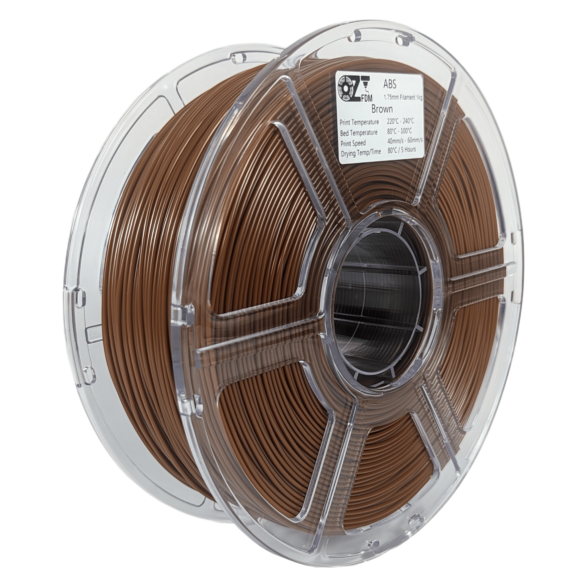 OzFDM ABS+ (ABSpro) 3D Printing Filament 1.75mm 1KG - OzFDM