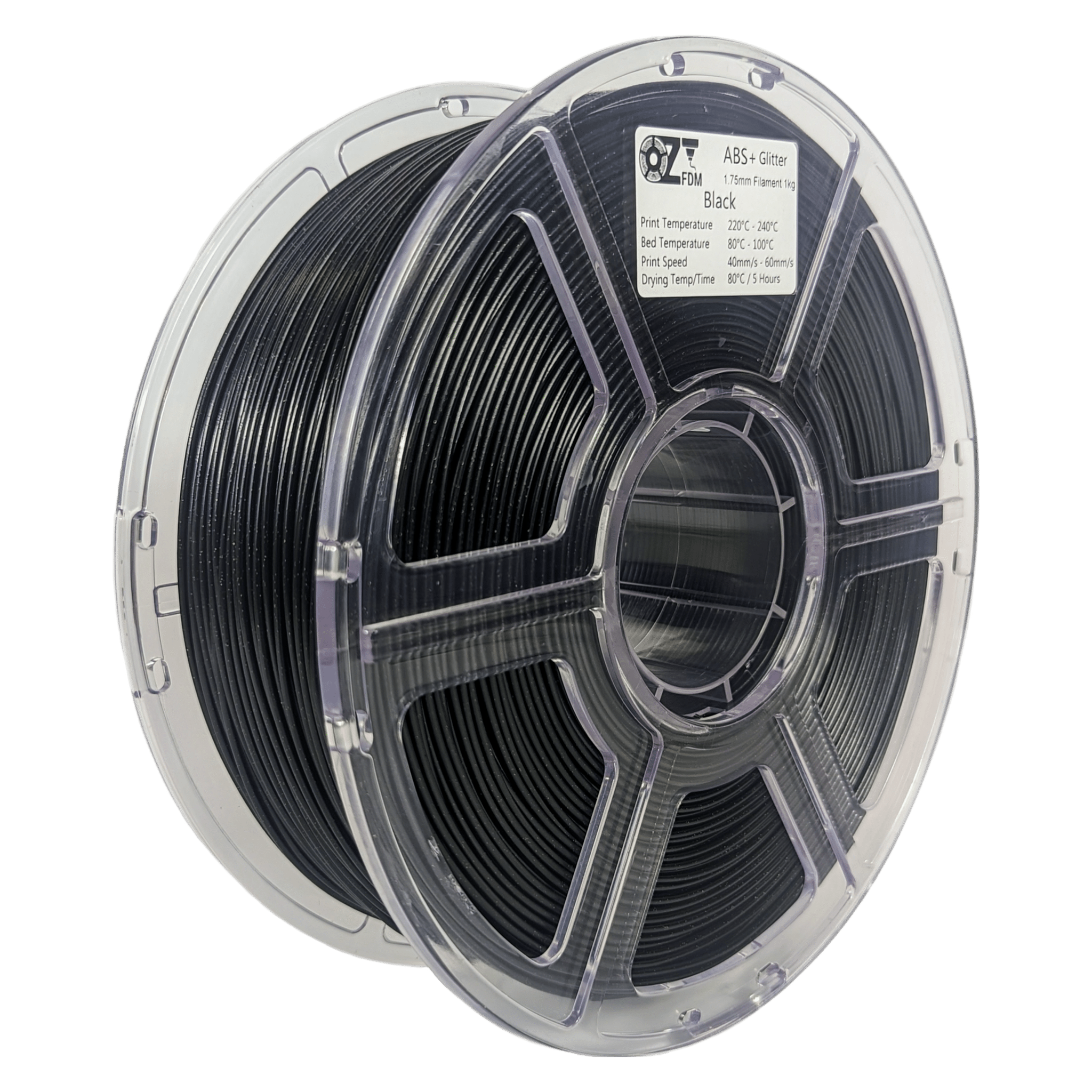 OzFDM ABS+ Sparkling 3D Printing Filament 1.75mm 1KG - OzFDM