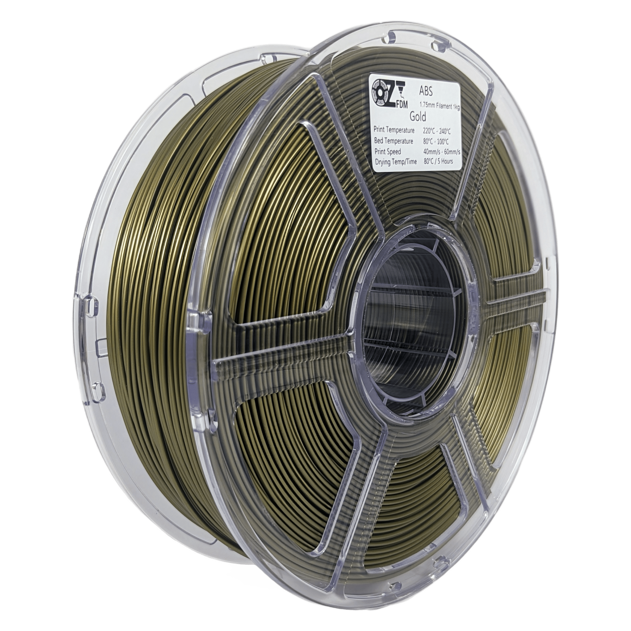 OzFDM ABS+ (ABSpro) 3D Printing Filament 1.75mm 1KG - OzFDM