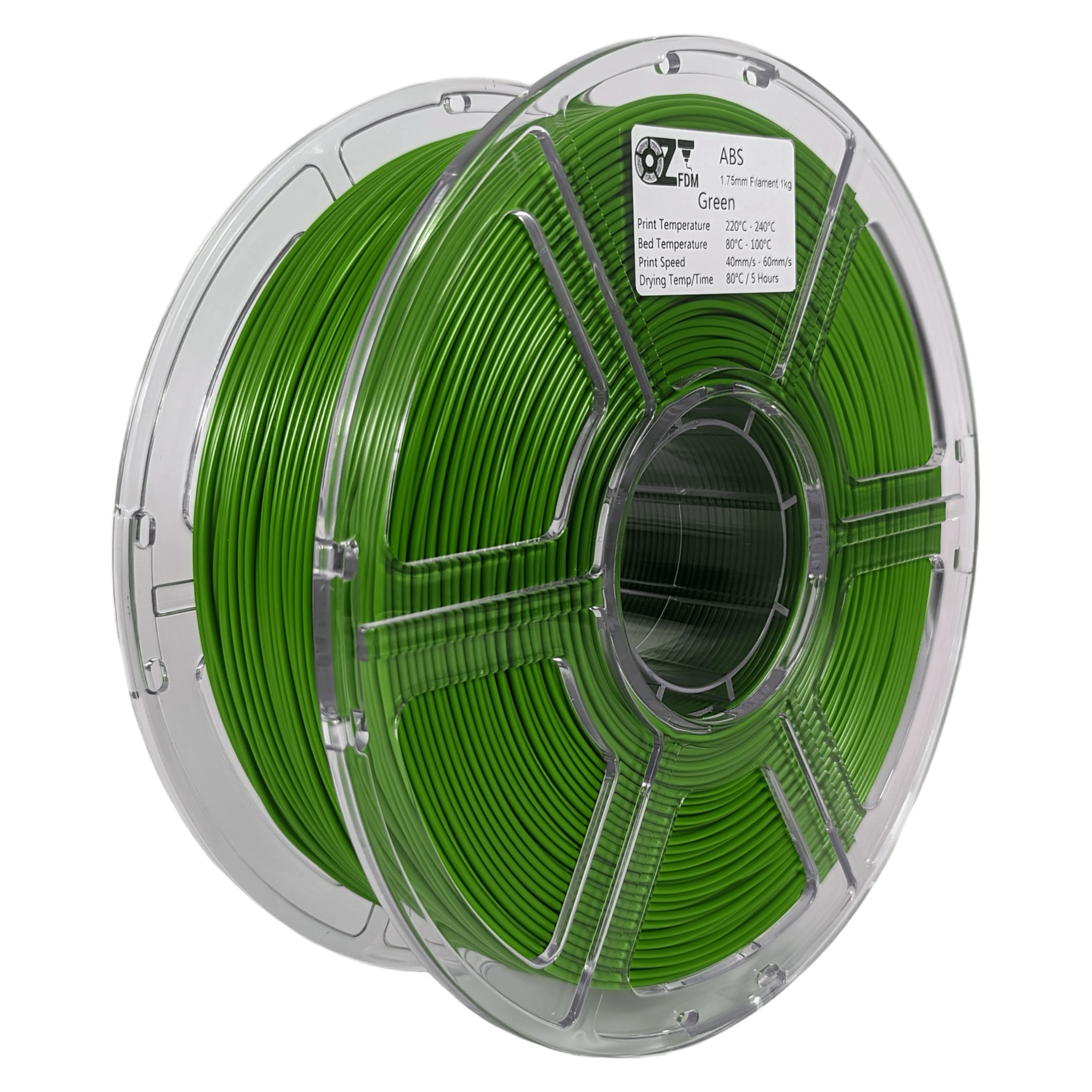 OzFDM ABS+ (ABSpro) 3D Printing Filament 1.75mm 1KG - OzFDM
