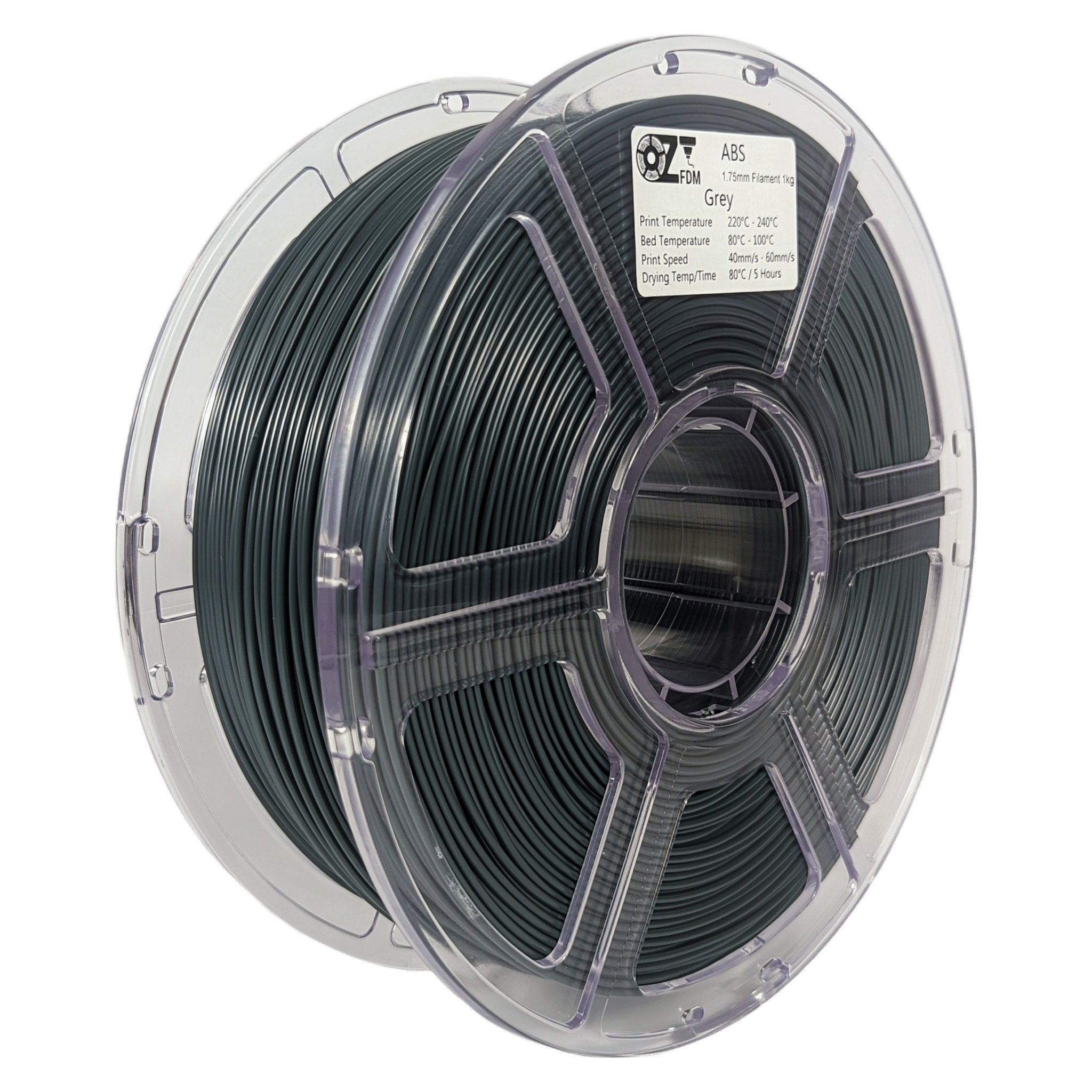 OzFDM ABS+ (ABSpro) 3D Printing Filament 1.75mm 1KG - OzFDM