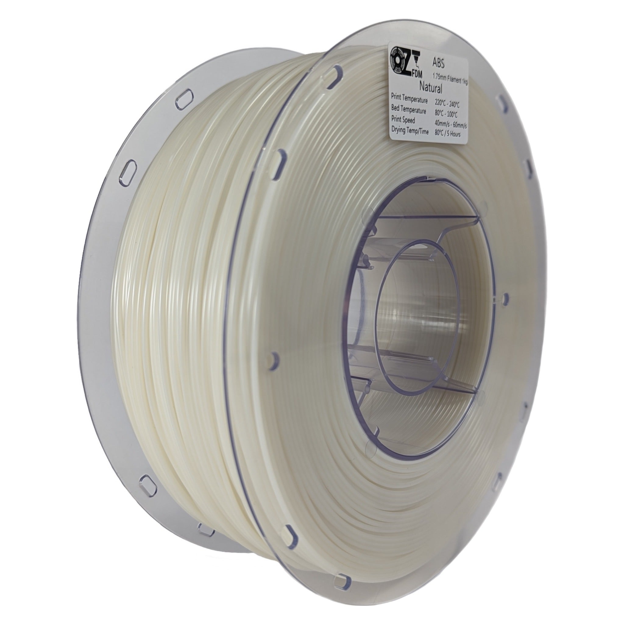 OzFDM ABS 3D Printing Filament 1.75mm 1KG - OzFDM