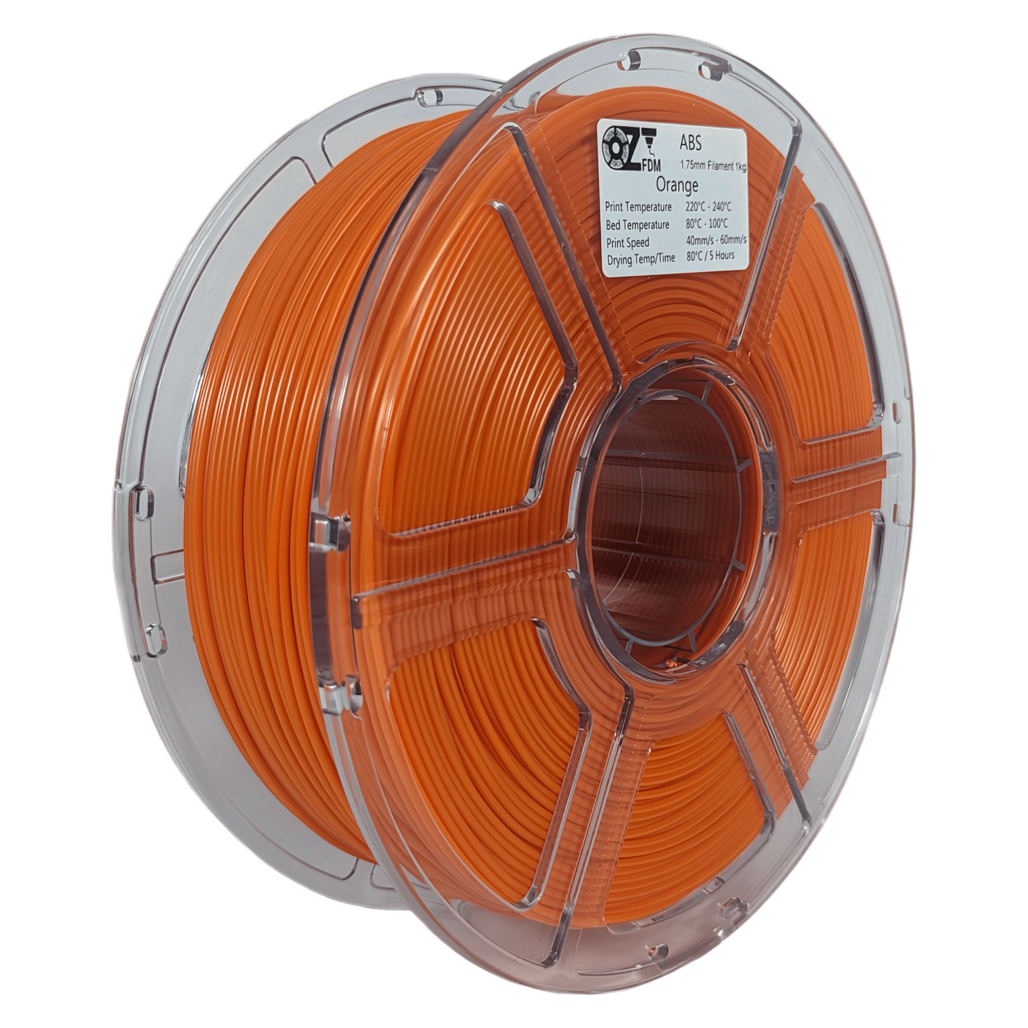 OzFDM ABS+ (ABSpro) 3D Printing Filament 1.75mm 1KG - OzFDM