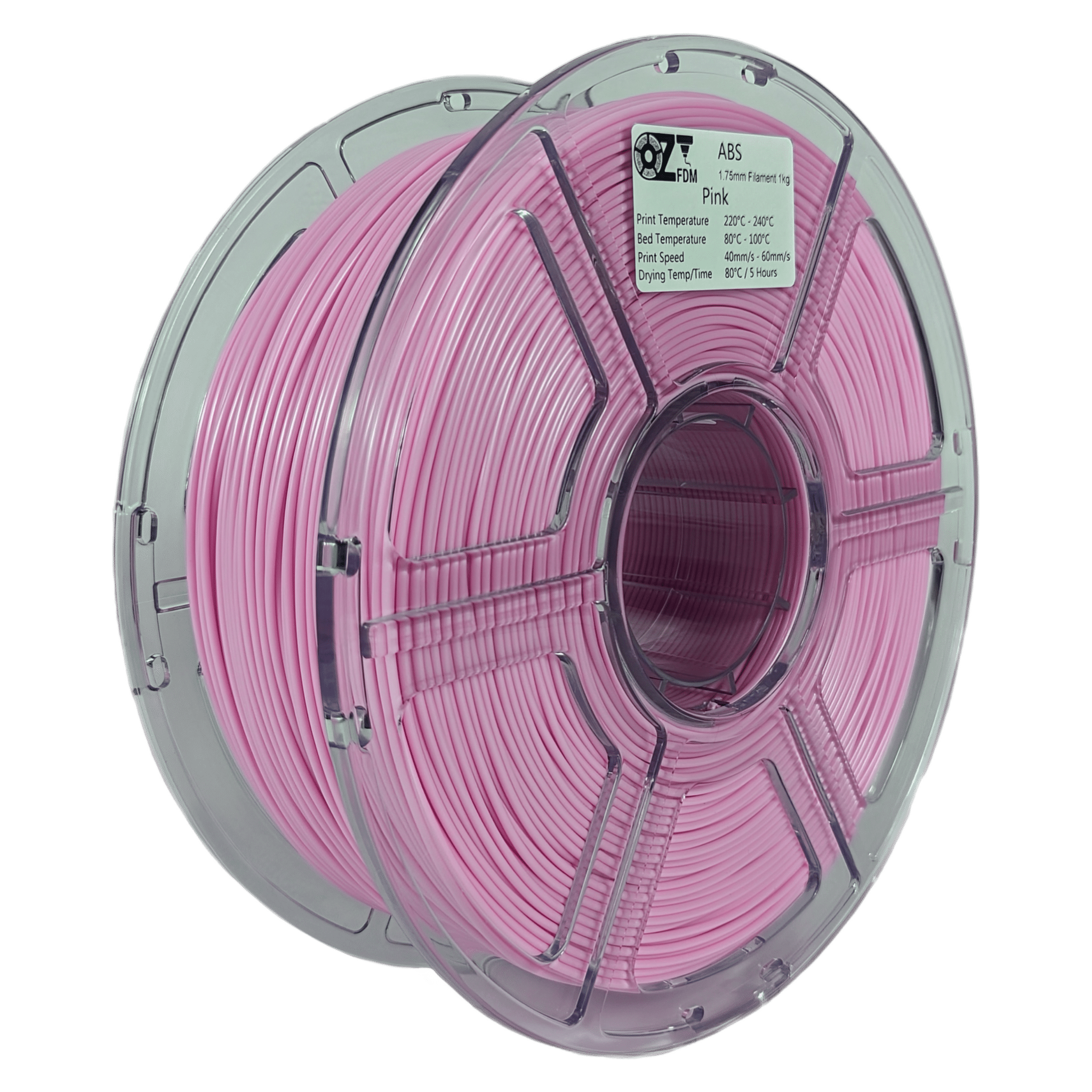 OzFDM ABS+ (ABSpro) 3D Printing Filament 1.75mm 1KG - OzFDM