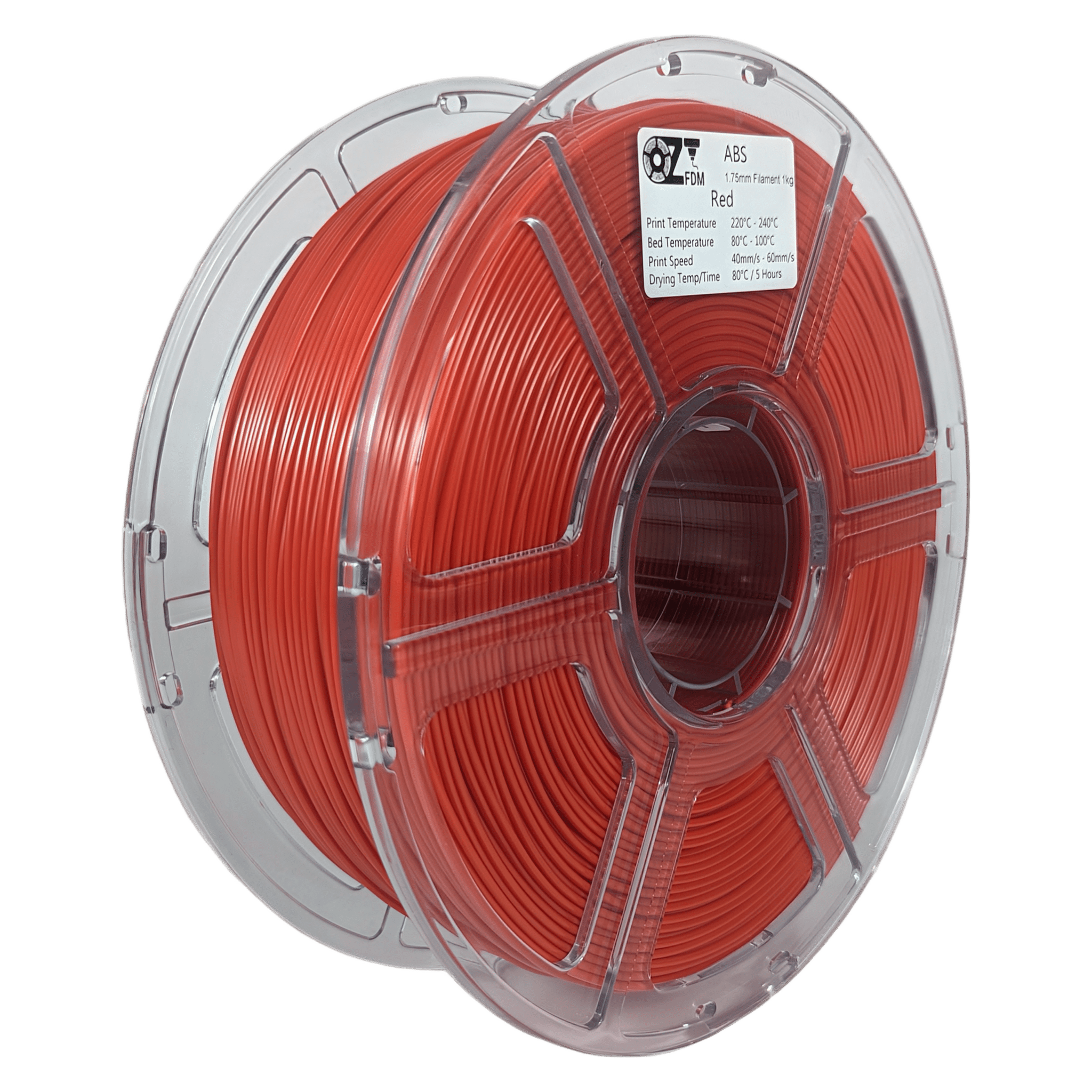 OzFDM ABS+ (ABSpro) 3D Printing Filament 1.75mm 1KG - OzFDM