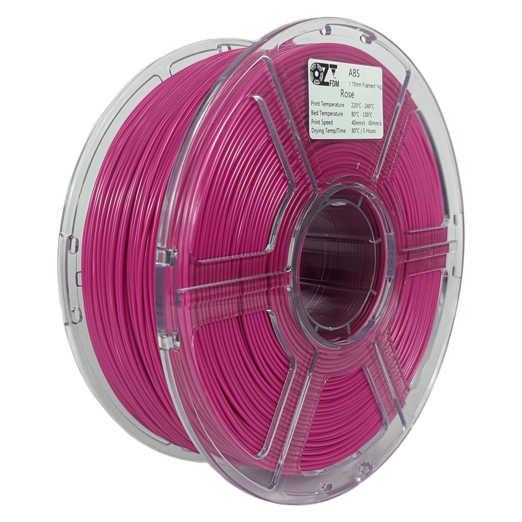 OzFDM ABS+ (ABSpro) 3D Printing Filament 1.75mm 1KG - OzFDM