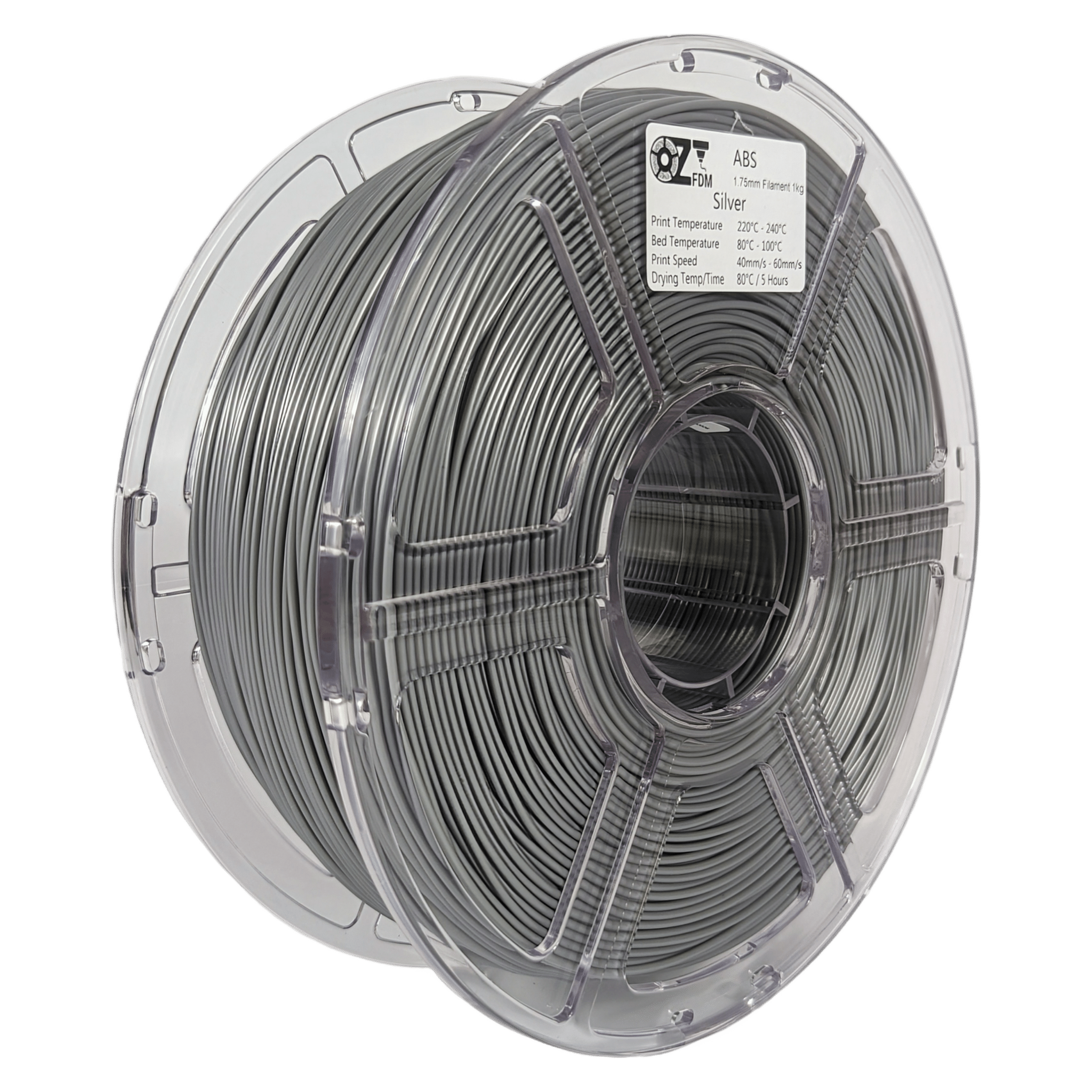 OzFDM ABS+ (ABSpro) 3D Printing Filament 1.75mm 1KG - OzFDM