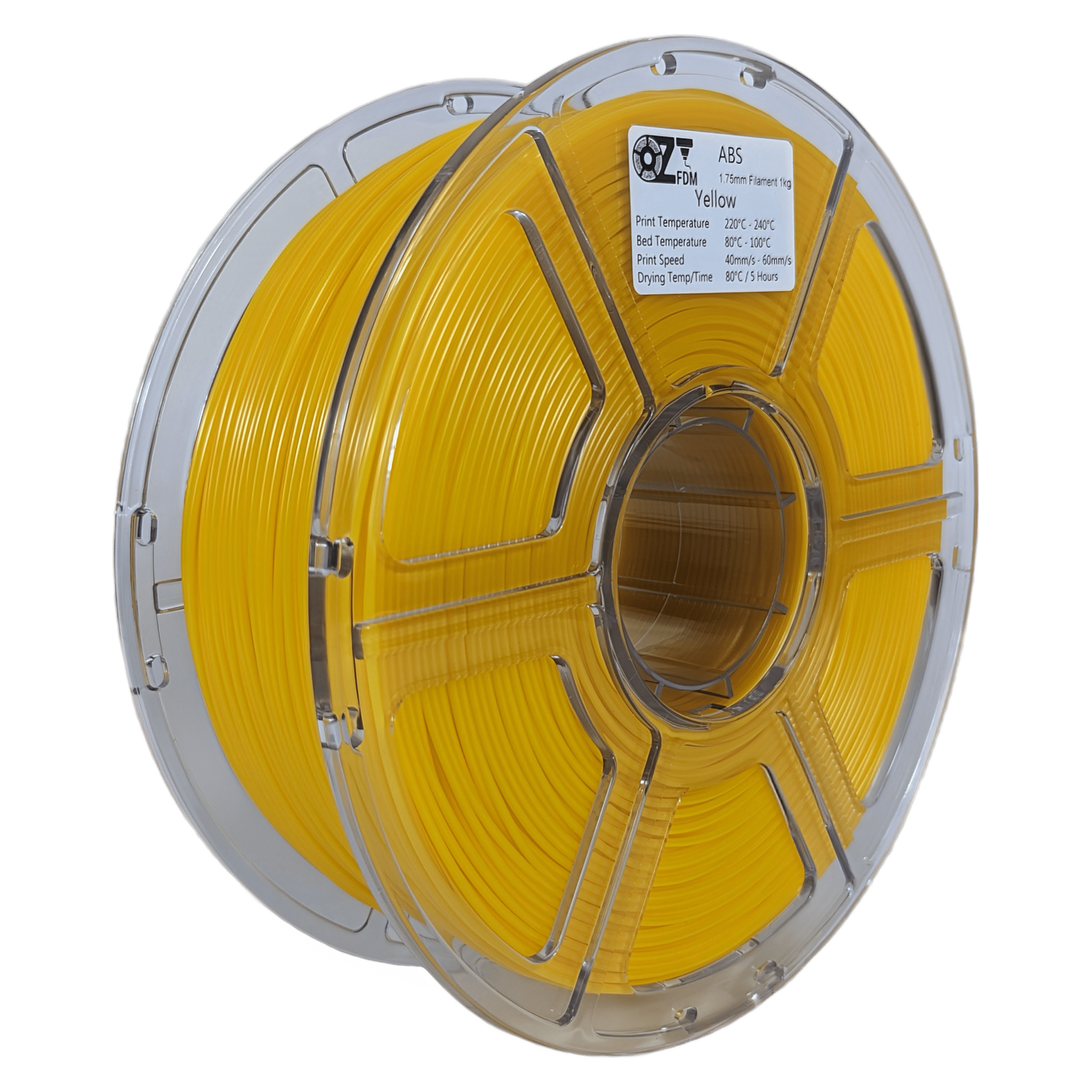 OzFDM ABS+ (ABSpro) 3D Printing Filament 1.75mm 1KG - OzFDM