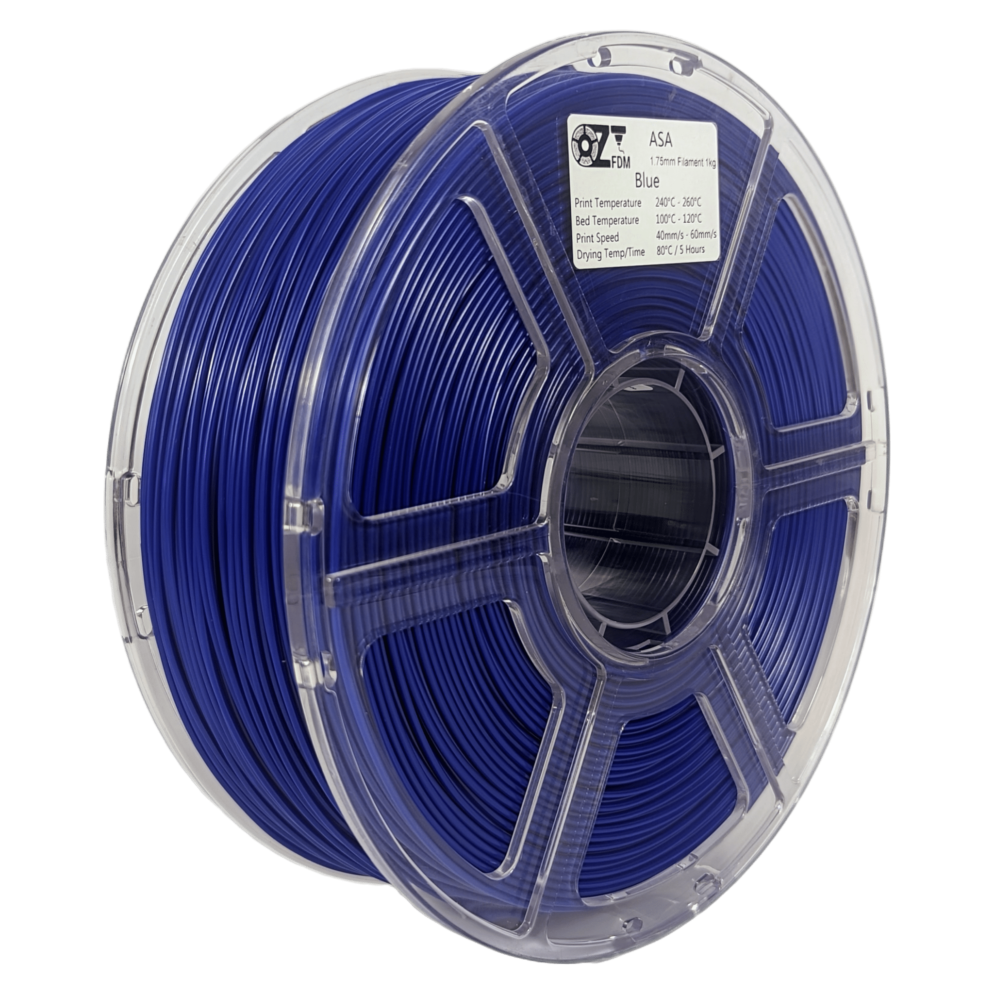 OzFDM ASA 3D Printing Filament 1.75mm 1KG - OzFDM