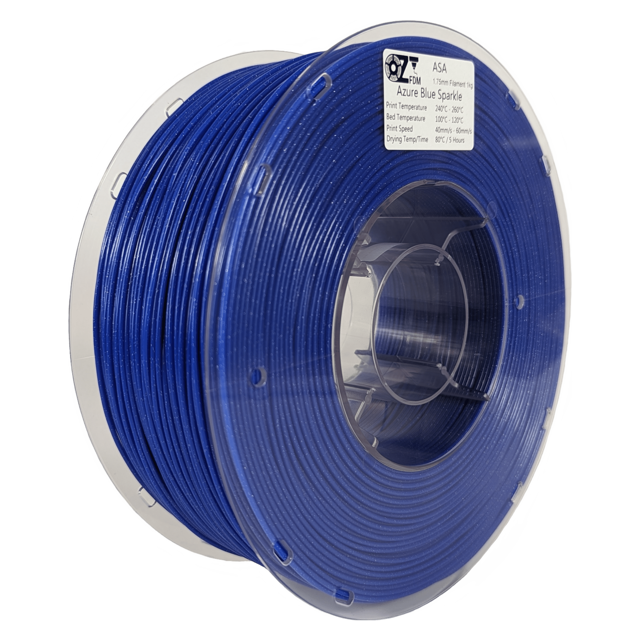 OzFDM ASA Sparkling 3D Printing Filament 1.75mm 1KG - OzFDM